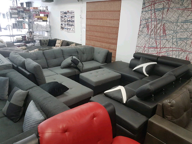 BLACK WEEK LIQUIDATION DE SOFA SECTIONNEL NEUF  dans Sofas et futons  à Ville de Montréal - Image 2