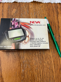 Neva pocket weight scale brand new 