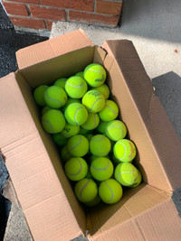 tennis balls used