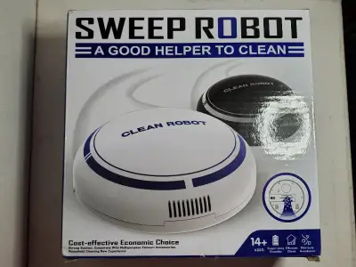 Sweep Robot A Good Helper To Clean black model brand new / balayeuse robot modèle noir neuf Localisa...