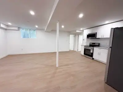 Basement with separate entrance. Including dedicated washer and drier. and HVAC. 30% of the utility...