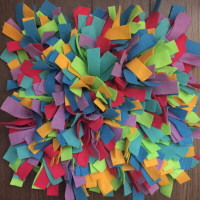 New Large Snuffle Mat - Fun / Funky Colours - large 15" x 15"