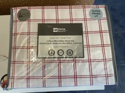 Queen sheet set brand new , View more