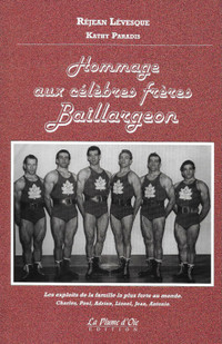 Sport Hommes Forts Les frères Baillargeon livre de 198 pages