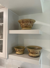 Set of 3 decorative bowls