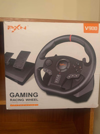PXN, Double Vibtation Feedback Gaming wheel for PS, PC, XBOX