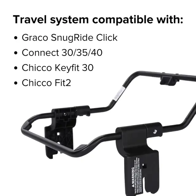 Lightly used - Diono Quantum Stroller + car seat attachment in Strollers, Carriers & Car Seats in Oakville / Halton Region - Image 4