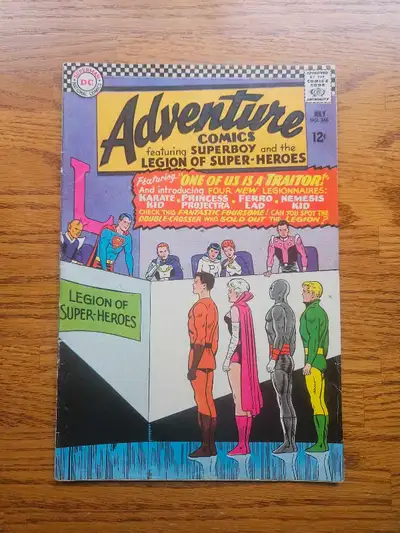 Adventure Comics #346 (1966) Legion of Super-Heroes [Key Issue], View more