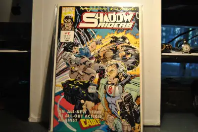 Shadow Riders No 1 June 1993 Marvel Against Cable, View more