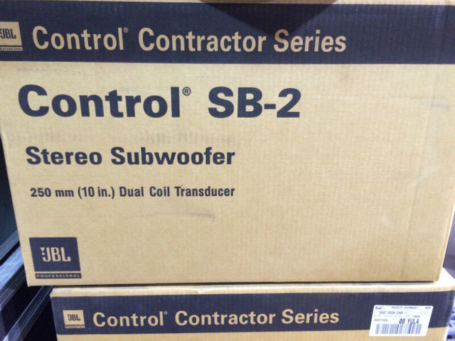 JBL Professional products Subwoofer Control SB-2 dans Appareils électroniques  à Ouest de l’Île - Image 3