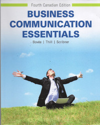 Business Communication Essentials, Fourth Canadian Edition