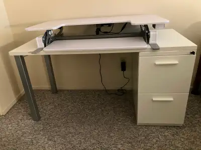 Electric Desk Riser, Metal Desk, View more