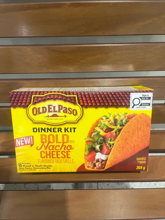 Old El Paso Nacho Cheese Dinner Kit63848995959809120