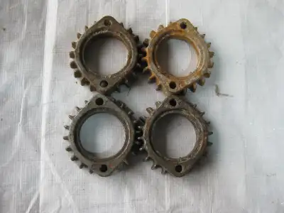 Honda Motorcycle CB 750 Exhaust Pipe Clamps x4 - $80.00 obo Used; in Good to Very Good condition.