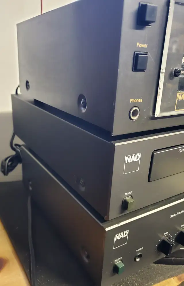 NAD SYSTEM 3020I AMPLIFIER, 5340 CD, 6150C CASSETTE SERVICED in Stereo Systems & Home Theatre in Markham / York Region - Image 3