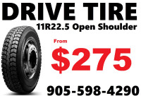 11R22.5 Open Shoulder Drive Axle Tires