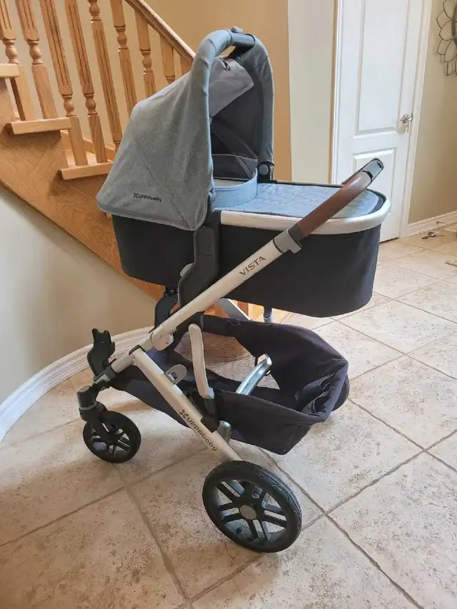 UPPAbaby Vista Stroller and attachments for double stroller in Strollers, Carriers & Car Seats in Oakville / Halton Region - Image 7