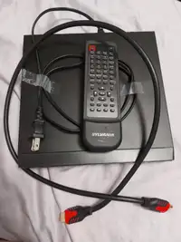 DVD Player with Controls and HDMI Cable