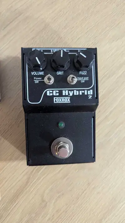 Foxrox CC Hybrid 2 Fuzz Pedal (Germanium and Silicon), View more
