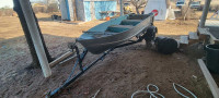 12' Boat and trailer 