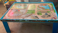 Thomas the train kids play table with drawers