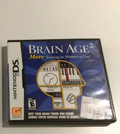 Jeu nintendo DS Brain Age, View more