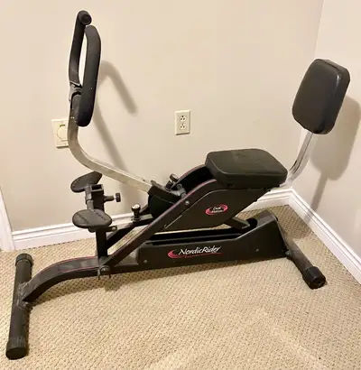 Nordic Rider Exercise Machine Dual Motion Home Exercise Machine from NordicTrack. Combined rowing an...