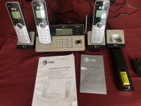 New AT&T 4-handset Wireless phone set REDUCED