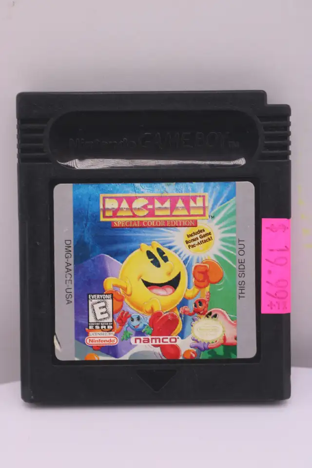 Pac Man- Special Color Edition- Game for Nintendo Game Boy (#156