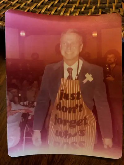 $6 vintage snapshot photo vernacular don't forget who's the boss, View more