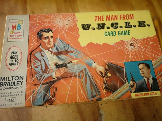 The man from U.N.C.L.E. card game