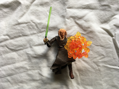 Saesee Tin (Jedi Master) 3.75" Action Figure From the original Attack of the Clones action figure li...