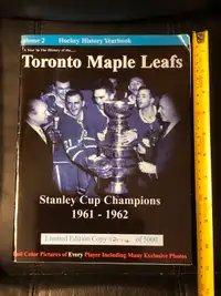 Toronto Maple Leafs limited edition yearbook 1961–62