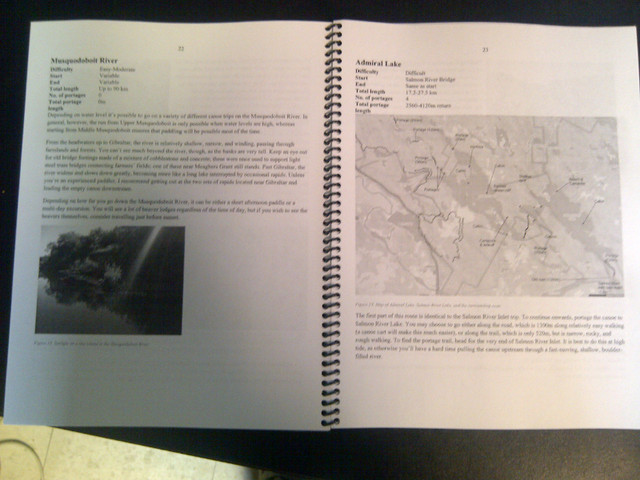 Canoe Routes of Eastern Nova Scotia (Price includes CDN postage) in Non-fiction in Cole Harbour - Image 3