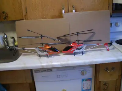 R/C Helicopters for Parts- Complete But NO REMOTE, View more