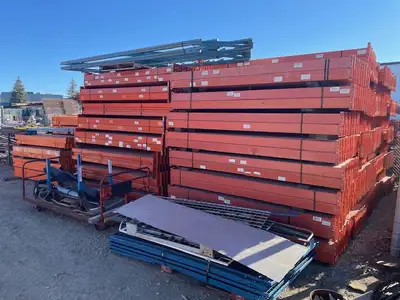 Cleaning up our yard for Winter, Let us help you clean yours at the same time with pallet racking. G...