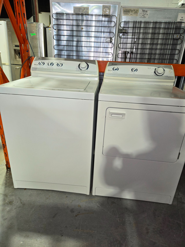 Ensemble laveuse et sécheuse PAVT244AWW / PYET344AZW | Maytag dans Laveuses et sécheuses  à Laval/Rive Nord