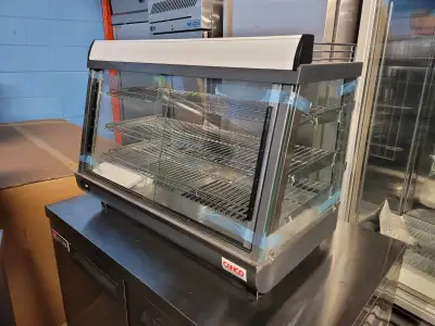Commercial 36" Glass Display Countertop Food Warmer, View more
