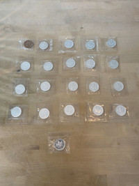 1988 - 2008 RCM 1 oz Silver Maple Coin Collection