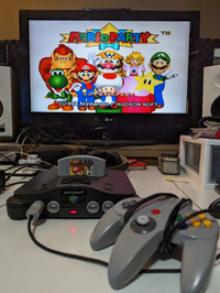 Nintendo 64 bundle with Controller and Mario Party