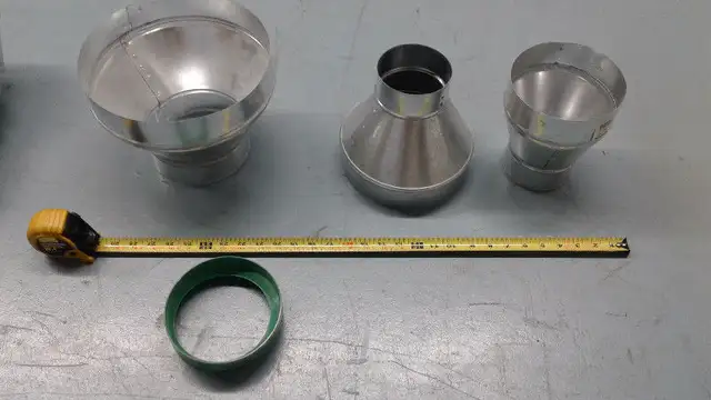 Duct Vibration/Noise Silencers,adaptors, fans, vent.fan boxes in Heating, Cooling & Air in Markham / York Region - Image 7