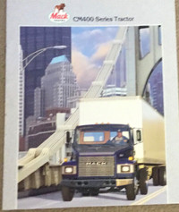Mack Truck Auto Brochures for Sale