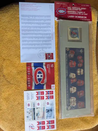 Montreal Canadiens post stamps lot, View more