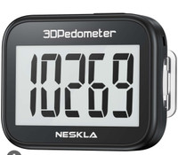 Neskla Pedometer for walking, Simple step counter