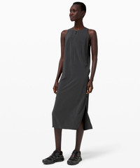 Lululemon Lab Lahar Dress in Graphite Grey Size 8-10