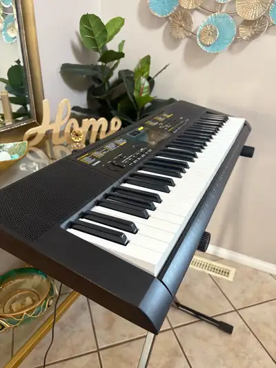 PIANO KEYBOARD IN EXCELLENT CONDITION + STAND, View more