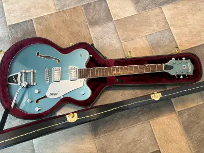 Gretsch G5622T-140 Electromatic 140th Double Platinum w/Bigsby and hard case Neck Headstock Binding:...