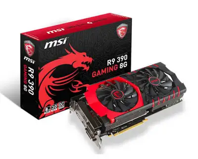 AMD MSI Radeon R9 390 Gaming 8G (GPU) , View more
