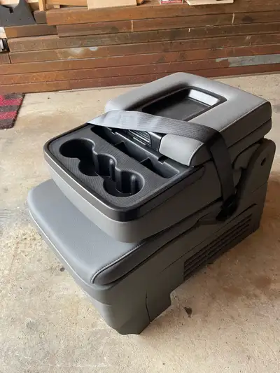 Console/seat for GMC or chev pickup Not certain of year. Has seat belt, great condition Bought for a...