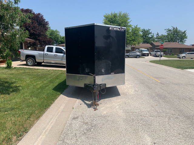 2018 7x18 stealth trailer.. brand new brakes $1500 in Cargo & Utility Trailers in Leamington - Image 2